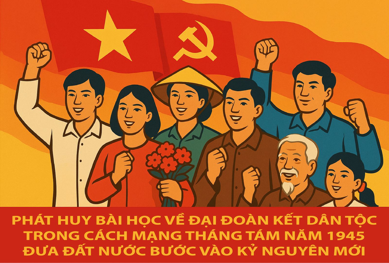 Phát huy bài học về đại đoàn kết dân tộc trong Cách mạng Tháng Tám năm 1945 đưa đất nước bước vào kỷ nguyên mới